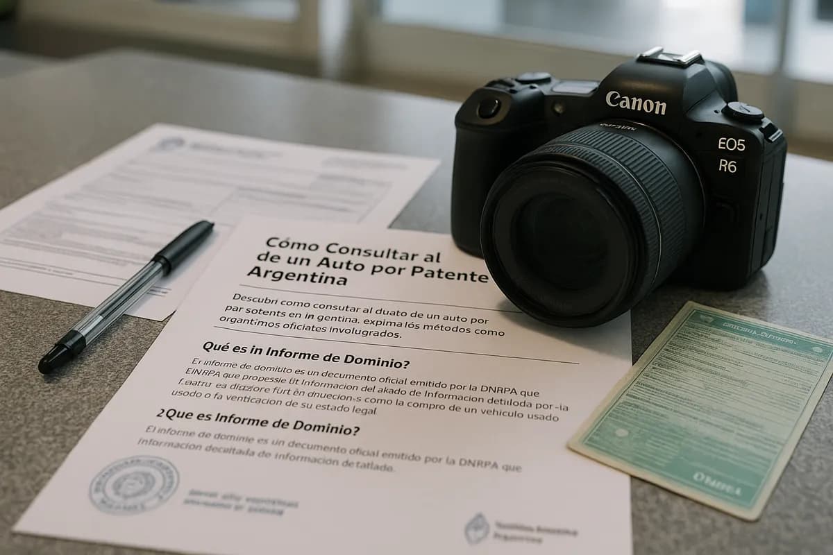 Cómo Consultar al Dueño de un Auto por Patente en Argentina